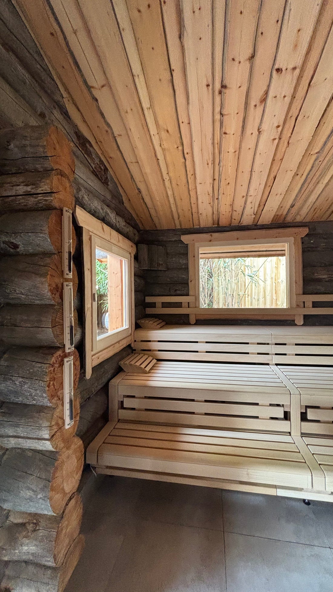 Neue Kelo-Aufgusssauna eröffnet